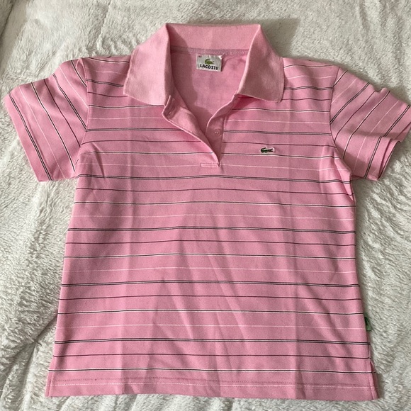 Lacoste pink short sleeve - Picture 2 of 3
